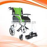ALUMINUM Foldable Light Weight Transfer Wheelchair, Easy to Pick up thumbnail-1