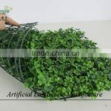 artificial boxwood carpet ,green wall hedge decoration