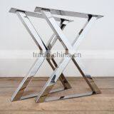 Modern Stainless Steel Dining Table Feet for Wood Furniture Design thumbnail-4