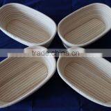 Clear Oval Rattan Bannetons, Rattan Bread Proofing Baskets thumbnail-1