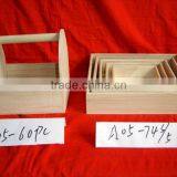 Best Quality Wooden Serving Tray,wooden Tool Box thumbnail-1