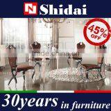 Tempered Glass Solid Wood Made in China Dining Table LV-A803A thumbnail-2