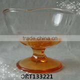 Religious Flower Shape Glass Candle Holder thumbnail-1
