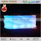 White Plastic Bar Furniture for Discotheque / Disco Colorful Led Furniture thumbnail-2