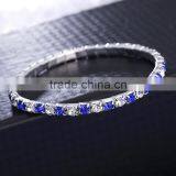 Stretch Colorful Sparkly Rhinestone Chain Bracelet thumbnail-5