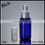 75ml Small Hot Products Best Sellers High Quality Blue Pet Spray Bottle Cosmetic Water Toner Perfume Plastic Spray Bottle thumbnail-5