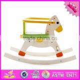 2017 New Design Children Funny Wooden Ride on Horse Toy W16D108 thumbnail-2