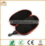 Fashion Portable Carabiner Eye Glasses Sunglasses Hard Case Protector Box (Orange) thumbnail-2