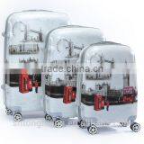 ABS+PC Hard Shell Hardside Travel Trolley Luggage Set Suitcase Set thumbnail-1