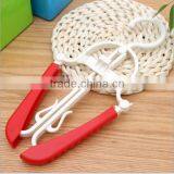 3~10pcs Fashion Plastic Pearl Bow Shirt Clothes Hangers Anti-Slip for Adult Top thumbnail-3