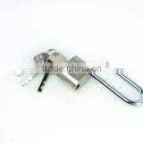 Long Shakle Nickel Plated Cast Iron Padlock, 30mm Small Lock thumbnail-3