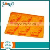 3D Handmade Silicone Animal Cow Shape Baking Tools Cake Tray thumbnail-1