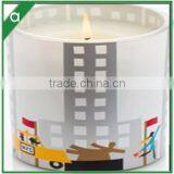 Scented Candle in Glass With Beautiful Well-design Painting on it thumbnail-2
