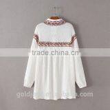 Summer Dress 2017 Women Casual Beach Short Dress Tassel Solid White Maxi Dress thumbnail-2