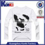 O-neck Sexy Mens Plain White t Shirts thumbnail-1