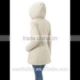 Best Selling Ladies Korean Cotton Hooded Toggle Jacket Wholesale thumbnail-2