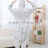 Flannel Cartoon Adult Animal Jumpsuit Animal Pajamas Jumpsuit Totoro Design thumbnail-2