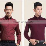 2015 Newest Customized 100% Cotton Business Slim Fit Men's Shirt thumbnail-3