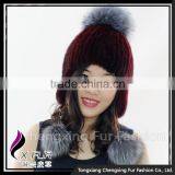 CX-C-42A Custom Wholesale Hot Sale Ladies Fashion Real Mink Fur Winter Hat thumbnail-4
