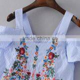 MAXINEGIO Women Emboridery Blouse Top thumbnail-4