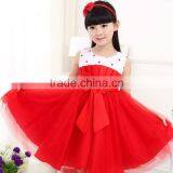 MGOO New Arrival Casual Baby Girl Satin Dresses Foshan Girl Dresses Sweet Korea Style Dresses MGT028-1 thumbnail-3