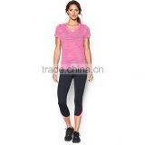 Custom Brand Gym t Shirts Tri-blend Dry-fit Sports t Shirt Wholesale China thumbnail-3