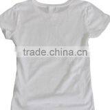 Ladies 100%Cotton White T-shirt thumbnail-2
