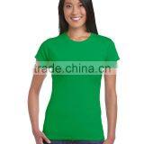 Wholesale Good Quality Pure Cotton Bulk Plain t Shirt in Stock thumbnail-4