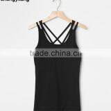 Women's Cross-belt Sports Vest Wholesale Fashion Tank Top in Guangzhou thumbnail-5