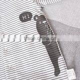Wholesale Stripe Printing Long Sleeve Baby Cotton Playsuit thumbnail-4