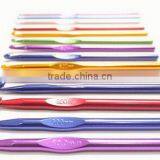 ALUMINUM COLORFUL CROCHET HOOK IN GOOD QUALITY