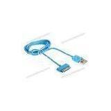 Blue USB Data Charger 3G 3GS 4G Iphone Sync Cables thumbnail-1