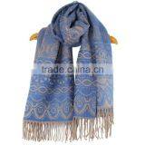 Hot Selling Popular Jacquard Scarf Pashmina Scarves Wholesale thumbnail-3