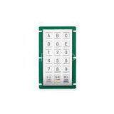 Vertical 18 Buttons Stainless Steel Metal Keypad With RS232 , USB 3 x 6 Keypad thumbnail-1