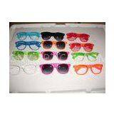 PC Plastic Fireworks 3D Glasses Disposable Colorful Frame Eco Friendly