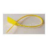 PE Plastic Shipping Container Security Seals ISO 17712 , 40kgs Pull Load