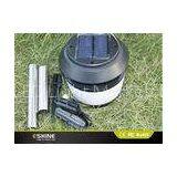 ABS 8 LEDs Solar Led Street Lights Stainless Steel Rod For Garden