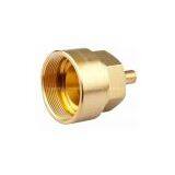 Precision Machined Brass Fiber Adapter