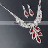 New more color Cubic Zirconia Zinc Alloy sets jewelry for sale