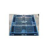 Recycled Material Steel Strengthened Ventilated Plastic Pallet thumbnail-1