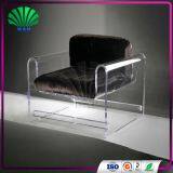 European Single Study Recline Chair Acrylic Sofa Chair Lucite Lazy Sofa thumbnail-2