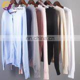 OEM & ODM Service Pure Color Knitted Cardigan Sweater for Girl 2017 thumbnail-3