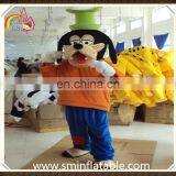 Goofy mascot costume, fur cartoon dog figure cosplay costume