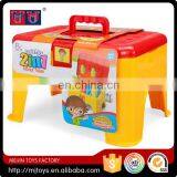 Meijin Hot Series Wholesale Educational Toy DIY Brick Chair Beach Chair Plastic Toy for Kids thumbnail-2