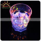 Plastic Colored Light up Led Whiskey Rock Drinking Glasses
