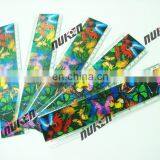 UV printed lenticular effect color change ruler