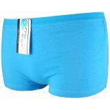 Yun Meng Ni Sexy Underwear Breathable Cotton Boyshort Plain Color Women Panties Hipsiter Lingerie thumbnail-3