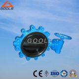 Ручной мягкозатворный бабочный клапан с кронштейнами (GALD371X) thumbnail-1