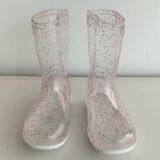 Multicolour Kid Boots, Children Transparent Rain Boot, Kid 100%Transparent Boots,Cheap Child Boots thumbnail-5