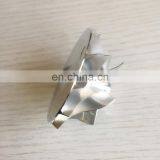 GT15 - 25 40.10/52.19мм 6 + 6 лезвий 436131 - 0001 турбина из слитого металла/фрезерованная/из алюминия 2618 с высокой производительностью, колесо компрессора thumbnail-4